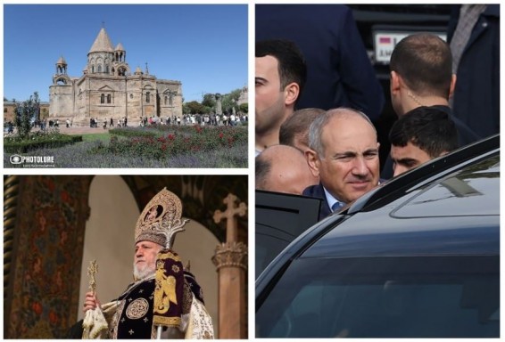 Пашинян: «мы продолжим молитвы в Оганаванке, а затем – в Первопрестольном»
