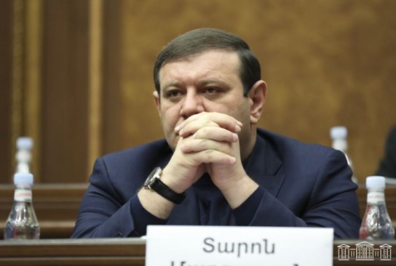 Генпрокуратура Армении намерена конфисковать у экс-мэра Еревана Тарона Маргаряна имущество и средства на более 2 млрд. драмов