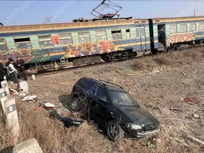 Հերթական դեպքը. Սիս բնակավայրում. բախվել են մարդատար գնացքն ու «Opel»-ը վերջինս հայտնվել է ձորակում