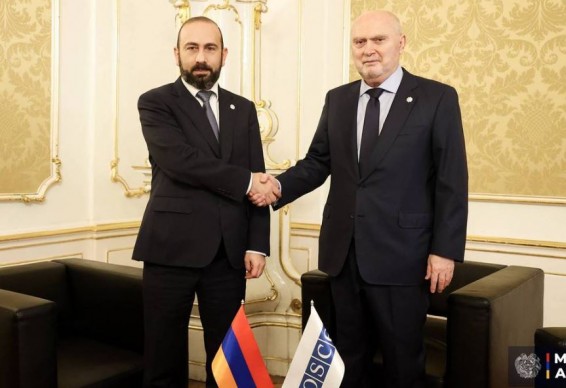 Глава МИД РА обсудил с генсеком ОБСЕ институционализацию мира между Арменией и Азербайджаном