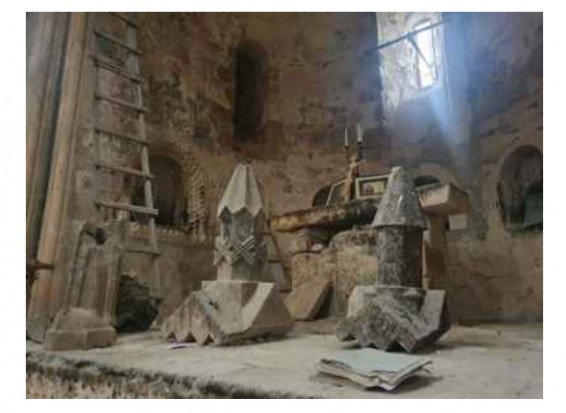 Азербайджанцы осквернили монастырь «Ериц Манканц» в Арцахе