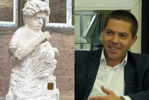 Պարույր Սևակի արձանը կհեռացվի Զանգակատան դպրոցի բակից. Պարույր Սևակի թոռ. Aysor.am