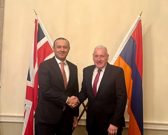 Հայաստան–Մեծ Բրիտանիա․ քննարկվել է անվտանգության և պաշտպանության ոլորտում համագործակցության ընդլայնումը