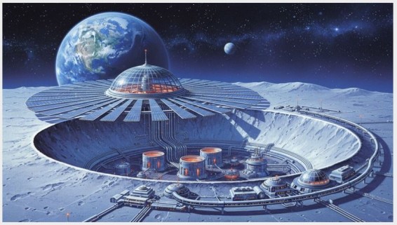 «Роскосмос»: Россия планирует создать лунную электростанцию к 2036 году