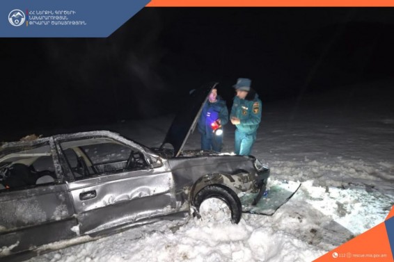 Ավտոմեքենան գլորվել է ձորը․ զոհ կա