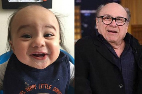 Համացանցի օգտատերերին ապշեցրել է 6 ամսական փոքրիկի նմանությունը Դենի դե Վիտոյին