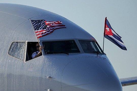 Մայամիից Կուբա կատարվել է 55 տարում առաջին կանոնավոր ավիաչվերթը