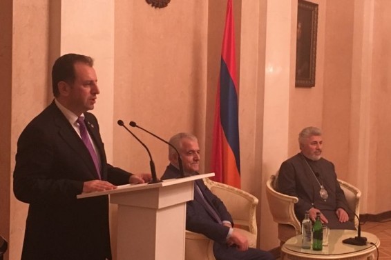 ՀՀ պաշտպանության նախարարը մասնակցել է ՌԴ-ում ՀՀ դեսպանատանը կազմակերպված ընդունելությանը