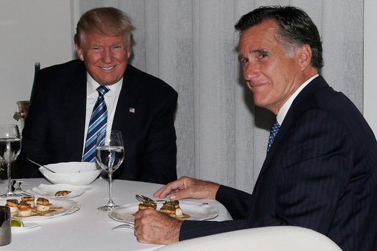 Ռոմնին փոխել է կարծիքը Թրամփի մասին նրա հետ ճաշելուց հետո