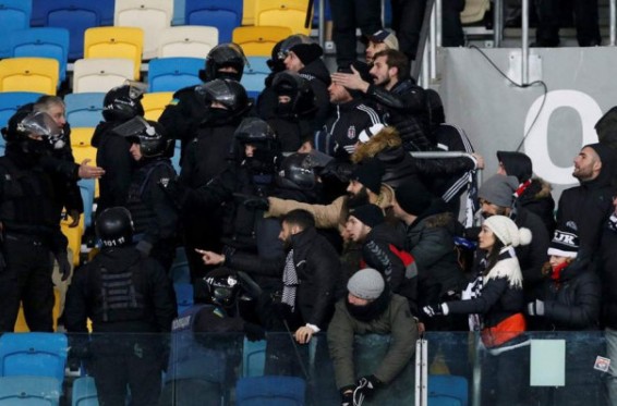 Կիևի Դինամոյի և Բեշիքթաշի երկրպագուների բախումից 10 մարդ է տուժել