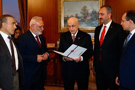 Թուրքիայի նոր Սահմանադրության նախագիծը ներկայացվել է խորհրդարանի դիտարկմանը