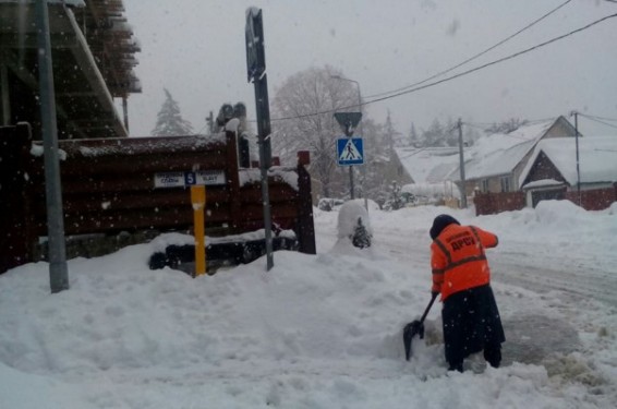 Սոչիում ռեկորդային քանակությամբ ձյուն է տեղացել