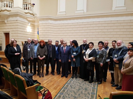 Ուկրաինայում ՀՀ դեսպան Անդրանիկ Մանուկյանը մասնակցել է հայագետ գիտնական Յարոսլավ Դաշկևիչի 90-ամյակին