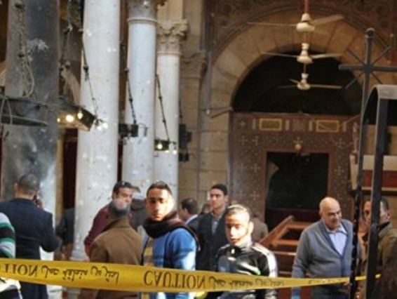 Եգիպտոսի ղպտիական եկեղեցում պայթյունի հետեւանքով զոհվածների թիվը 26-ի է հասել
