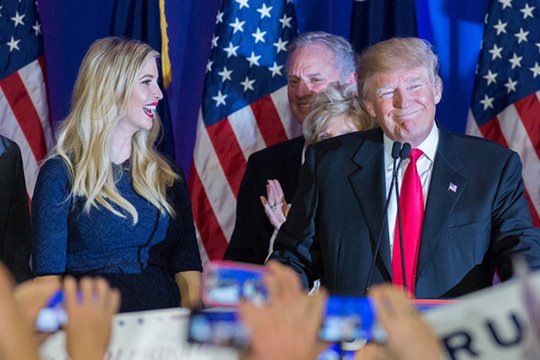 Իվանկա Թրամփը կզբաղեցնի առաջին տիկնոջ տեղը Սպիտակ տանը