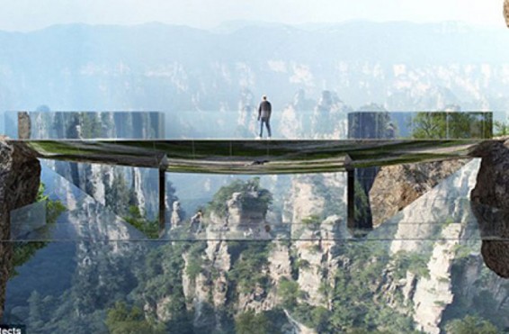 Չինաստանում անտեսանելի կամուրջ են կառուցելու