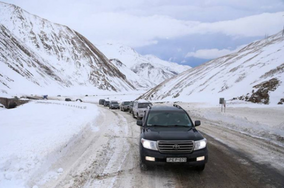 Ստեփանծմինդա-Լարս ավտոճանապարհը բաց է բոլոր տեսակի ավտոմեքենաների համար