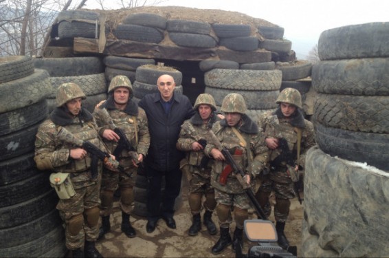 Դավիթ Լոքյանն այցելել է Տավուշի մարզի պաշտպանական դիրքեր