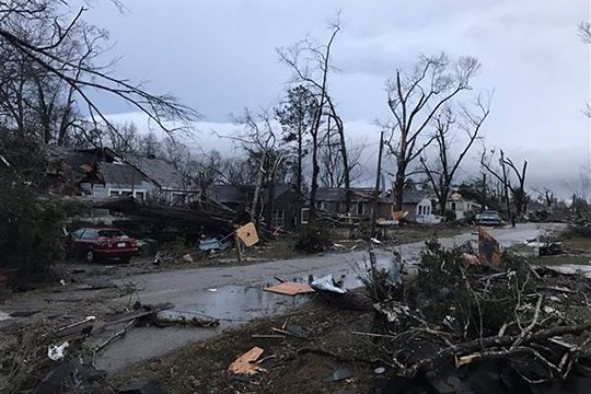 ԱՄՆ-ում 4 մարդ է զոհվել տոռնադոյի հետևանքով