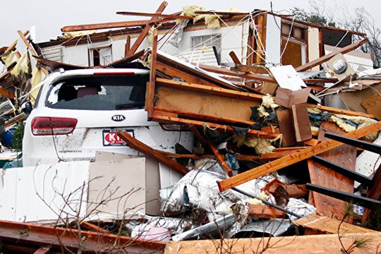 Տեխասում պտտուհողմը օդ է բարձրացրել լոգարանի տաշտը` տարեց կնոջ հետ միասին