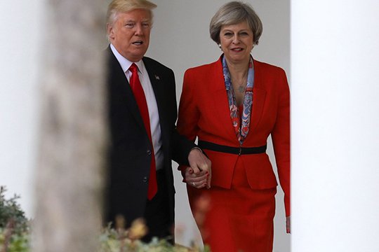 Բուքինգհեմյան պալատում դժգոհ են Թերեզա Մեյից Թրամփին Լոնդոն հրավիրելու պատճառով. Times