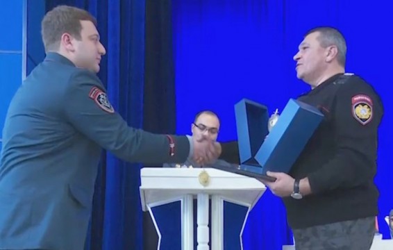 «Լավագույն օպերլիազոր» է ճանաչվել ոստիկանության կապիտան Աշոտ Առաքելյանը