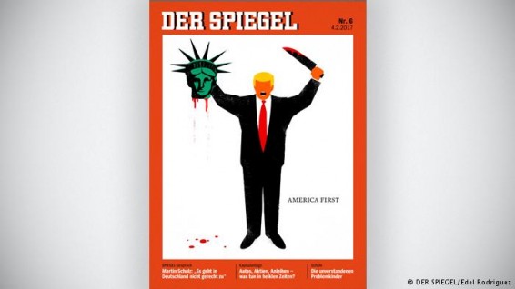 Немецкий еженедельник Der Spiegel покусился на Трампа