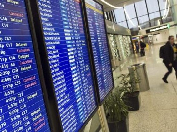 ԱՄՆ-ի հյուսիս-արեւելքում ձնաբքի պատճառով շուրջ 2 հազար չվերթ է չեղարկվել