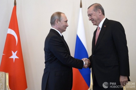 Էրդողանը մարտի 9-10-ը Ռուսաստան կայցելի՝ Պուտինի հետ բանակցությունների համար