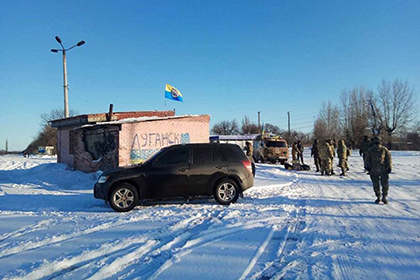 Участники блокады Донбасса заявили о начале штурма одного из их блокпостов