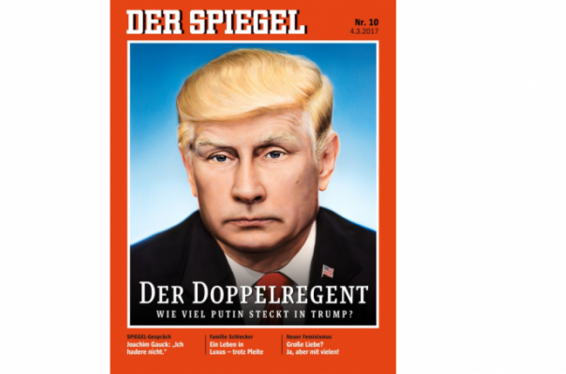 Գերմանական Der Spiegel-ն իր նոր համարի շապիկին տեղադրել է Թրամփի նկարը՝ Պուտինի դեմքով