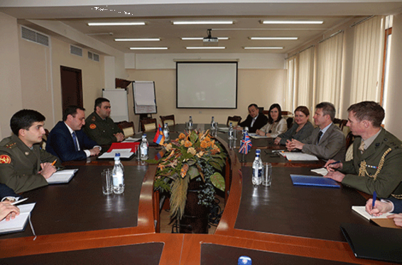 ՊՆ-ում անցկացվել են հայ-բիրտանական ամենամյա ռազմաքաղաքական խորհրդակցությունները