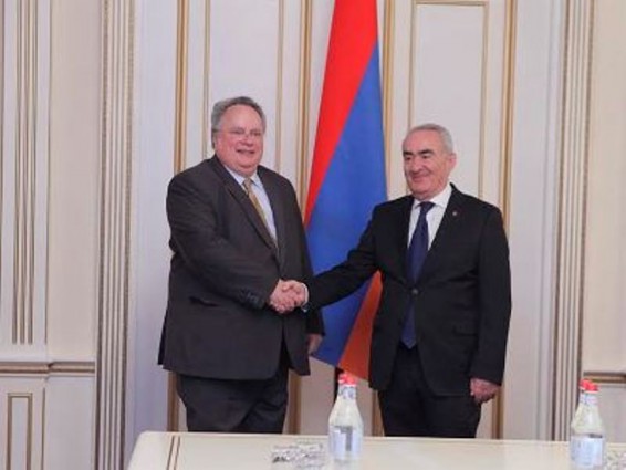 Հունաստանի ԱԳ նախարարը կարեւորում է Հայաստանի քաղաքացիների համար վիզայի ազատականացման հարցը