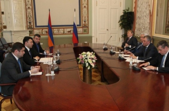 Է. Շարմազանովը և Վ. Վոլոդինը քննարկել են հայ-ռուսական դաշնակցային հարաբերությունների զարգացմանն առնչվող հարցեր