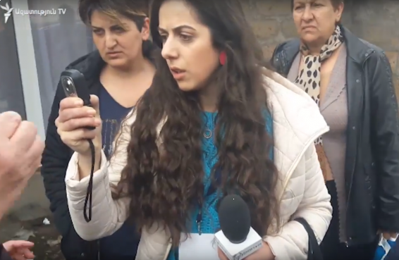 Video. Հանրապետականի շտաբում հարձակման է ենթարկվել «Ազատության» թղթակիցը