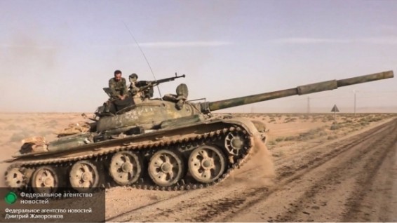 Сирийские танки прорываются к Дейр-эз-Зору
