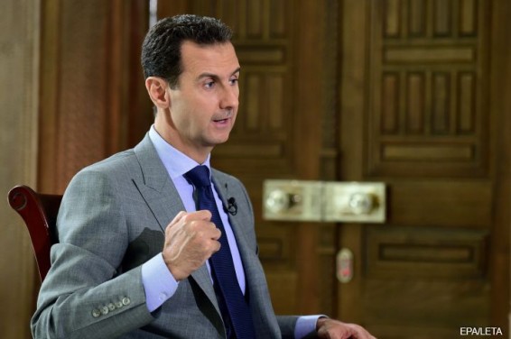 Башар Асад назвал химатаку на город Хан-Шейхун сфабрикованной