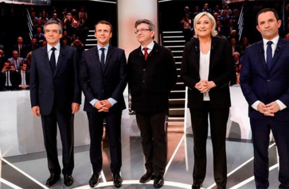 Ֆրանսիայի նախագահի թեկնածուների հեռուստաբանավեճերը կանցկացվեն ապրիլի 20­-ին