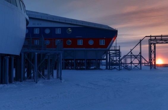 PHOTO: Российская база «Арктический трилистник» на Земле Франца-Иосифа