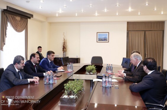 Երևանի քաղաքապետը «Գրանթ Թորնթոն»-ի ներկայացուցիչների հետ հանդիպմանը կարևորել է մասնավոր  հատվածի հետ համատեղ ծրագրերի իրականացումը