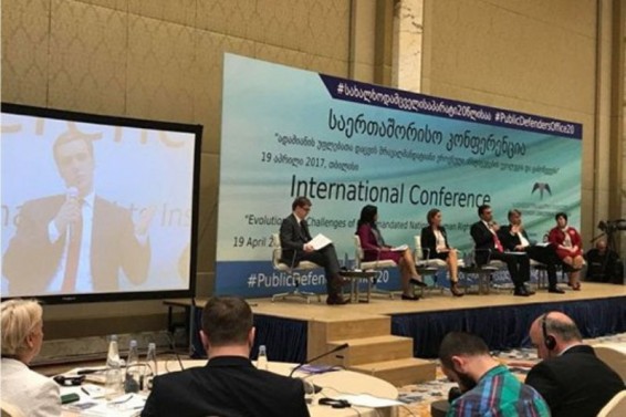 Արման Թաթոյանը մասնակցել է Վրաստանի Հանրային պաշտպանի հաստատության ստեղծման 20-ամյակի միջոցառմանը