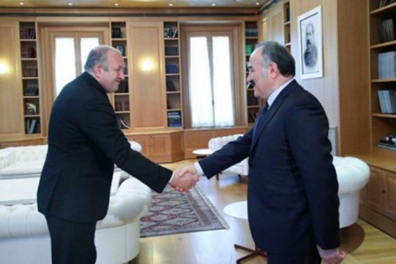 Վրաստանի նախագահը բանակցություններ Է վարել Թուրքիայի Անվտանգության խորհրդի քարտուղարի հետ