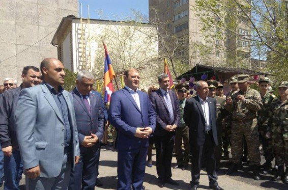 Մանվել Գրիգորյանը և Տարոն Մարգարյանը մասնակցեցին Նոր նորքում ԵԿՄ «Փառքի սրահի»-ի բացմանը