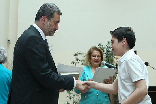 Դպրոցականների առարկայական օլիմպիադայի քաղաքային փուլի լավագույն աշակերտներին դիպլոմներ են հանձնվել
