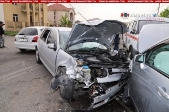 Խոշոր վթար Երևանում․ կա 5 վիրավոր