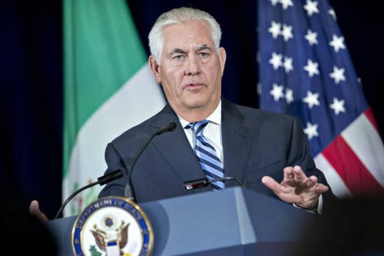 Թիլերսոնն Իրանին կոչ է արել վերջ տալ ահաբեկչության ցանցի ֆինանսավորմանը