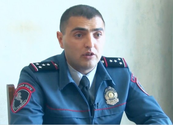 Video. Անչափահասների գործերով լավագույն տեսուչ է ճանաչվել ոստիկանության կապիտան Դավիթ Պապիկյանը