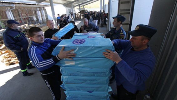 Белоруссия направила гуманитарную помощь для жителей Донбасса