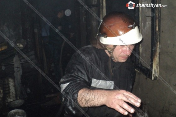 Три боевых расчета тушили крупный пожар в армянском Ванадзоре