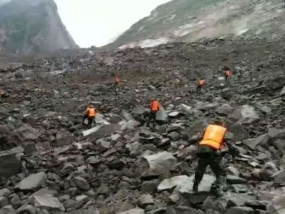 Չինաստանում ավելի քան 100 մարդ սողանքի հետեւանքով ավերակների տակ է մնացել